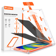 Load image into Gallery viewer, Great Tempered Glass with Auto-Alignment & Dust- Free Box for iPhone 15 Series
