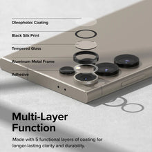 Load image into Gallery viewer, Metal Camera Lens Protector for Samsung Galaxy S24 Ultra