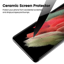 Load image into Gallery viewer, Premium 3D Curved Screen Protector with Installation Box for Galaxy S21 Ultra(Type Blue)