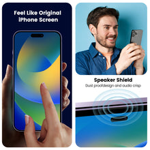 Load image into Gallery viewer, Great Tempered Glass with Auto-Alignment & Dust- Free Box for iPhone 15 Series