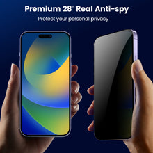 Load image into Gallery viewer, Great Tempered Glass with Auto-Alignment & Dust- Free Box for iPhone 15 Series