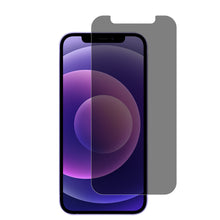 Load image into Gallery viewer, iPhone 12 / iPhone 12 Pro privacy tempered glass screen protector with 2.5D arc edge (2 Pack)