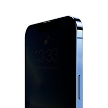 Load image into Gallery viewer, iPhone 11 / 12 / 13 Privacy tempered glass screen protector with fixed installation box