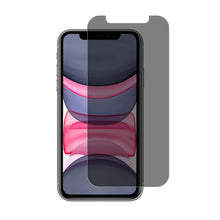 Load image into Gallery viewer, iPhone 11 / iPhone XR privacy tempered glass screen protector (2 Pack)
