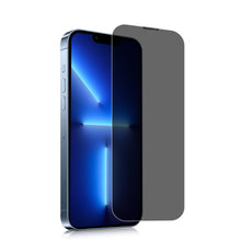 Load image into Gallery viewer, iPhone 11 / 12 / 13 Privacy tempered glass screen protector with fixed installation box