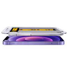 Load image into Gallery viewer, iPhone 12 / iPhone 12 Pro privacy tempered glass screen protector with 2.5D arc edge (2 Pack)
