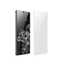 Load image into Gallery viewer, Samsung Galaxy S20 3D curved screen protector upgraded fingerprint unlock with better Install Box