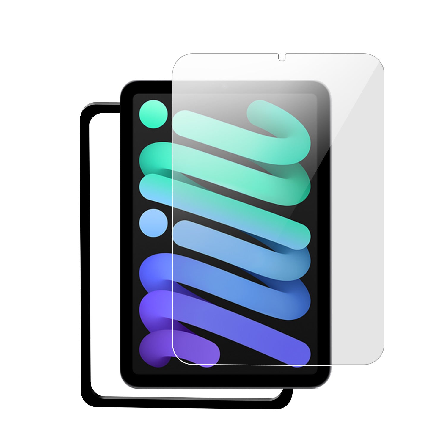 IVoler 2 Stuks Gehard Glas Screenprotector Voor IPad Mini 6 (8,4″) – 9H Hardheid, Anti-kras, Helder