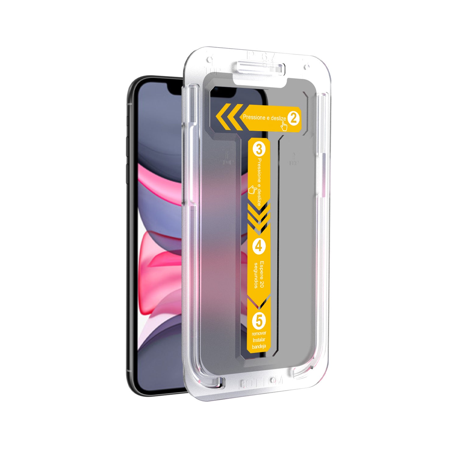 iPhone 11 / iPhone XR Tempered Glass Screen Protector [2-Pack