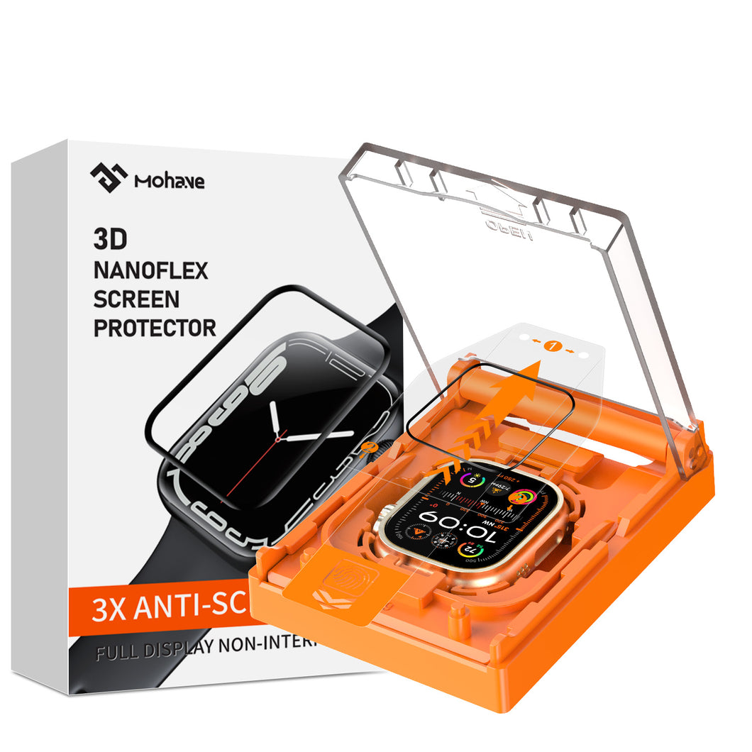 Mohave Screen Protector & Auto Alignment Tray for Apple Watch Series Ultra