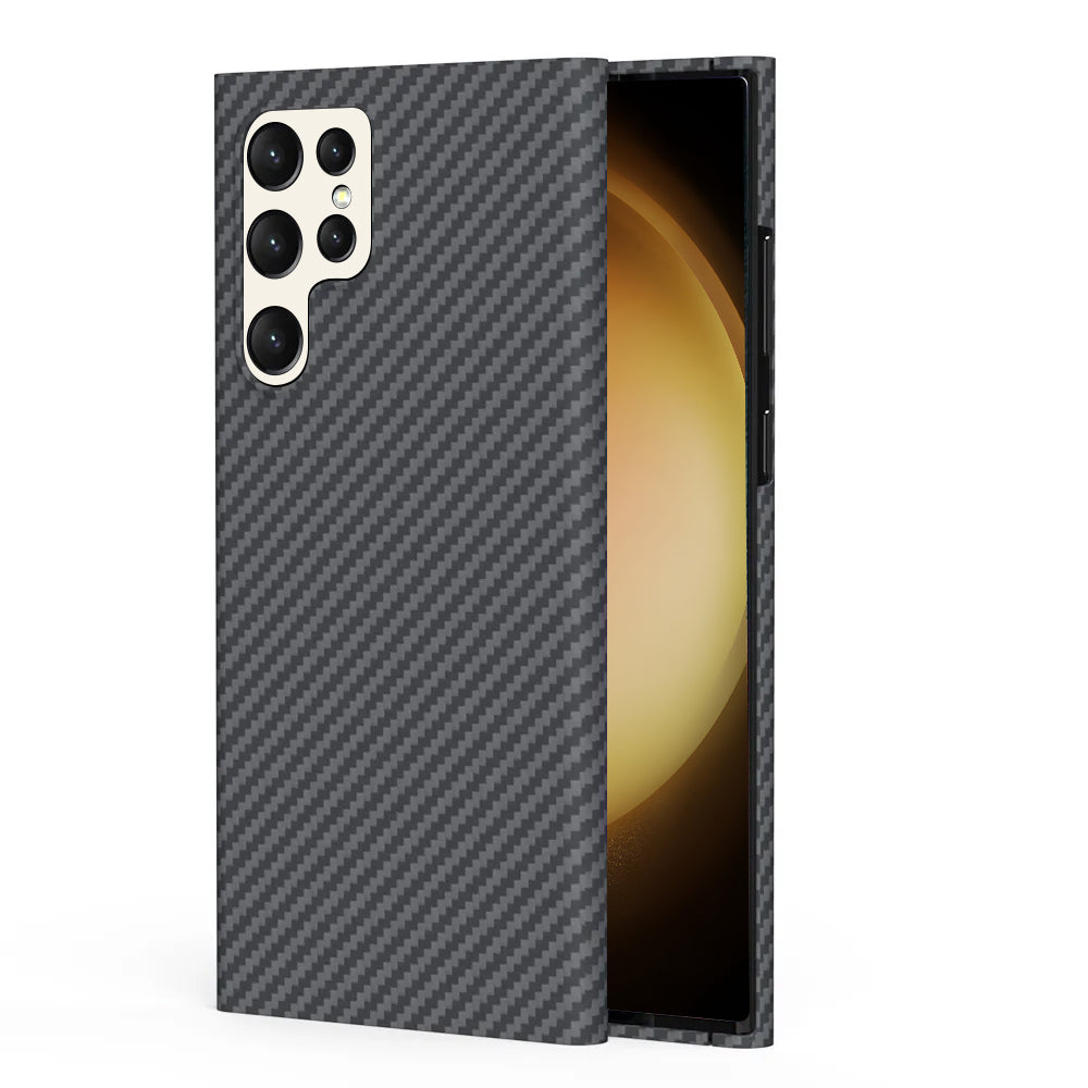 Premium Carbon Fiber Phone Case for Galaxy S22 /S22 Plus /S22 Ultra /S23 /S23 Plus /S23 Ultra